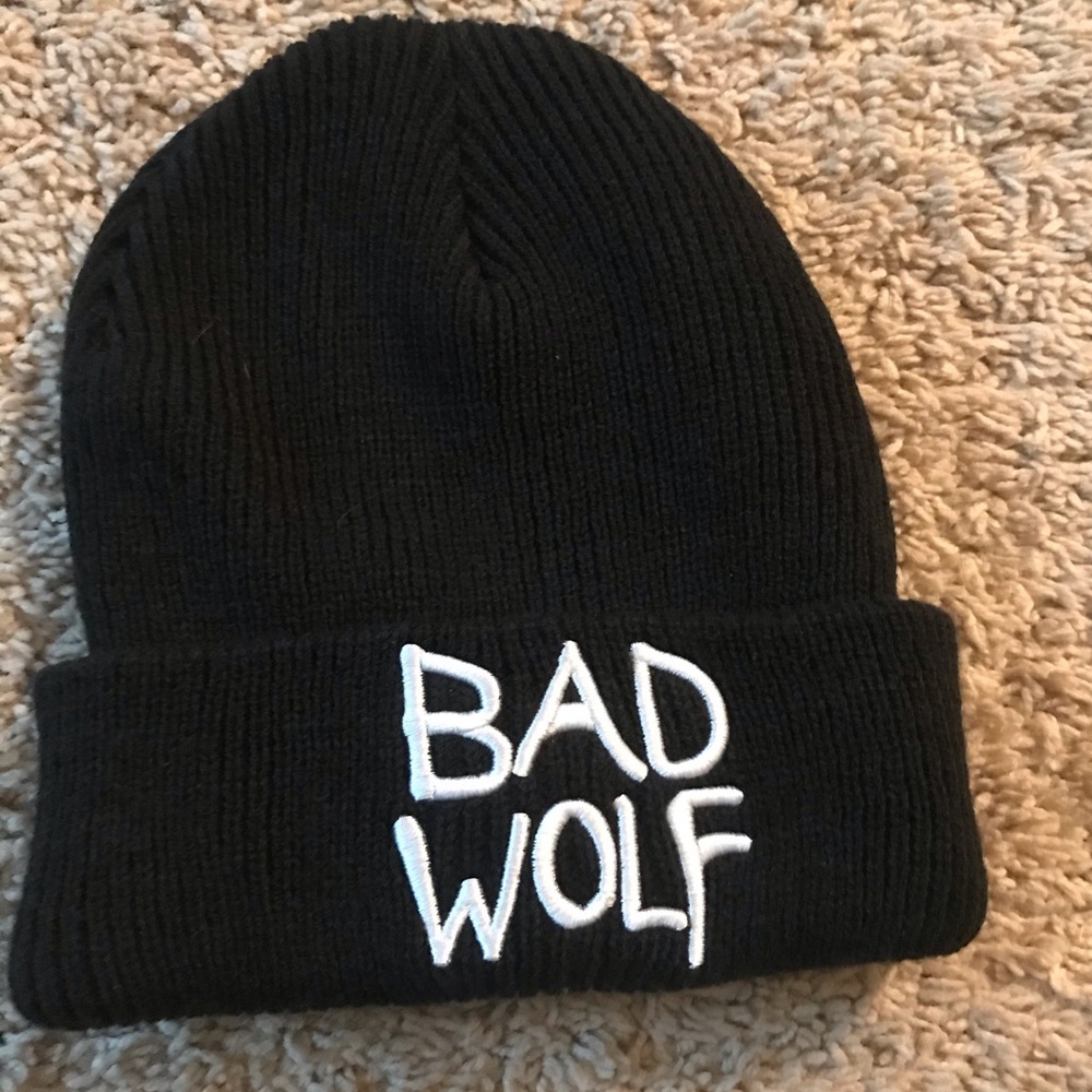 Doctor Who Bad Wolf beanie